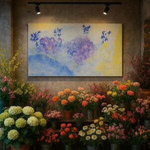 hortensia schilderij